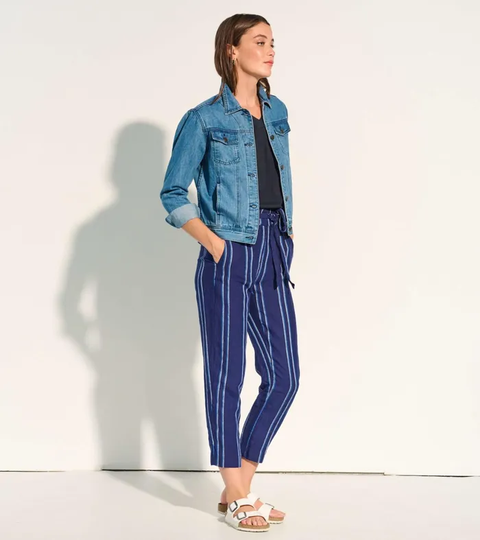 Hatley Embroidered Denim Jacket Women Outerwear