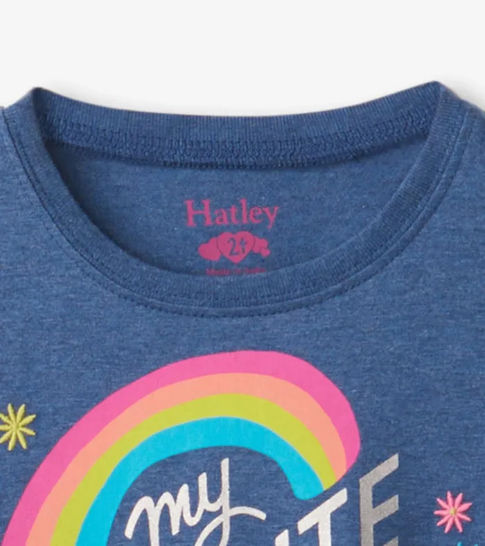 Hatley Favorite Color Is Rainbow Long Sleeve TShirt Baby and Toddler Tops