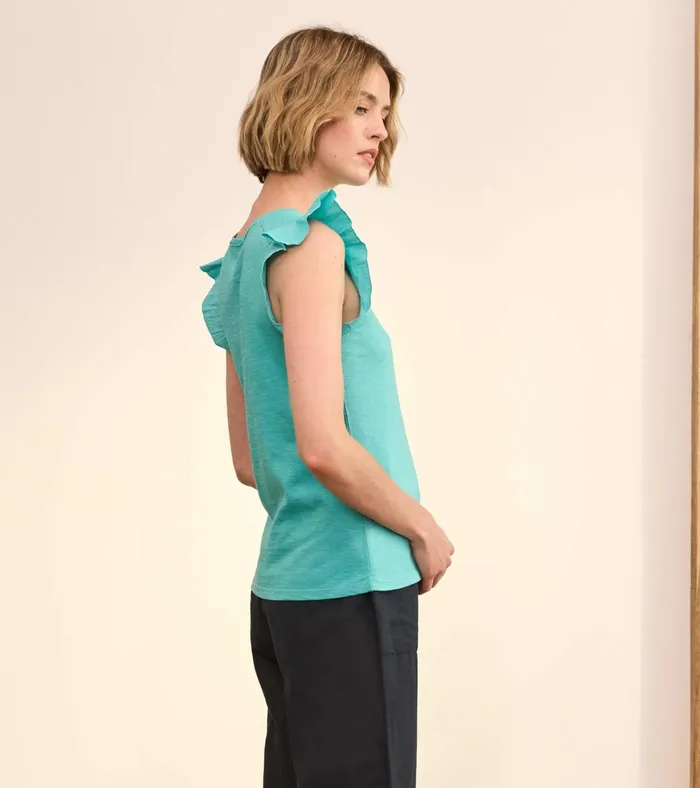 Hatley Flutter Tank 8211 Baltic Women Tops