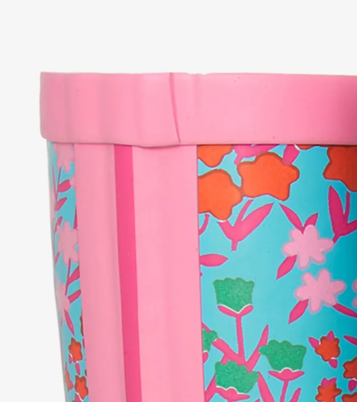 Hatley Girls Ditsy Floral Packable Rain Boots GirlsBaby and Toddler Rainwear