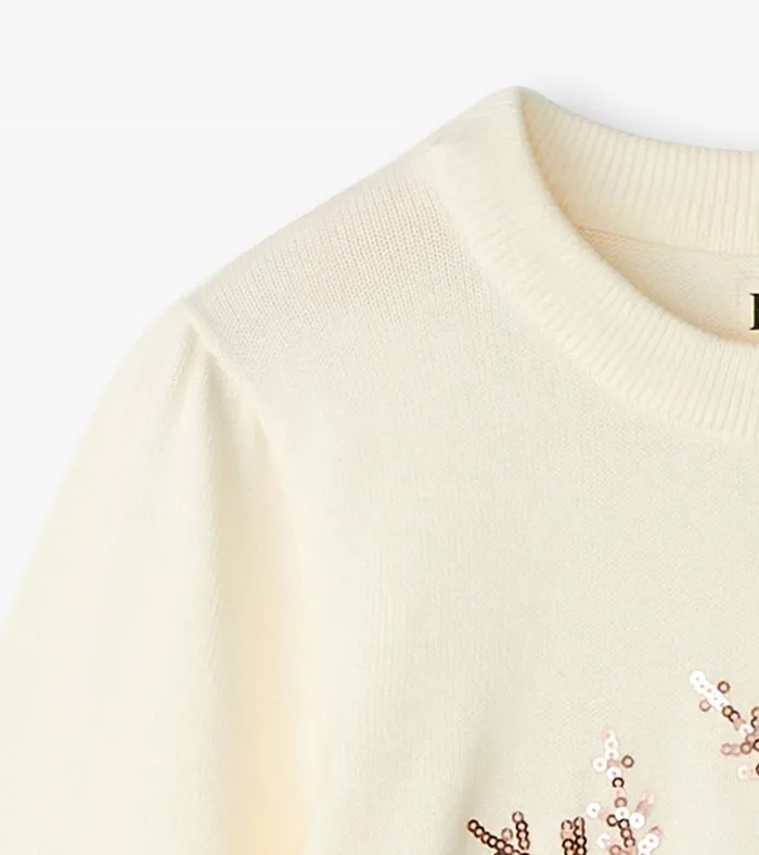 Hatley Girls Snowflake Pullover Sweater Girls Sweaters