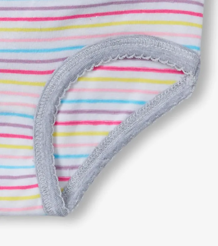 Hatley Girls Vibrant Stripes 3 Pack Hipster Underwear Girls Underwear