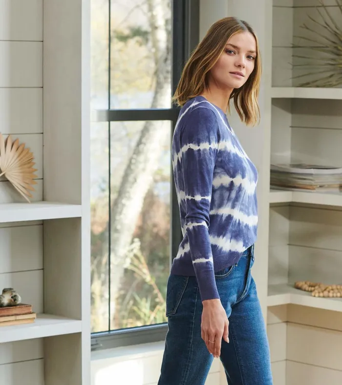 Hatley Katie Sweater 8211 Falling Ripple Women Sweaters