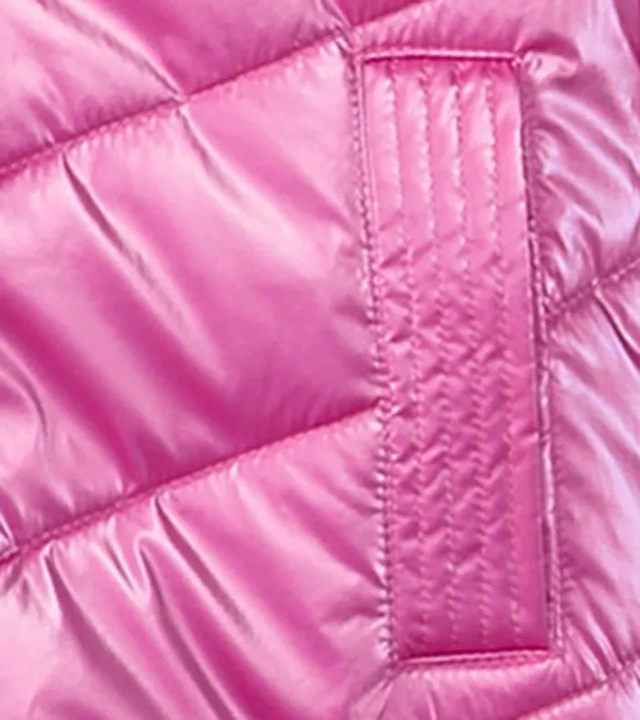 Hatley Pink Star Puffer Jacket Girls Outerwear