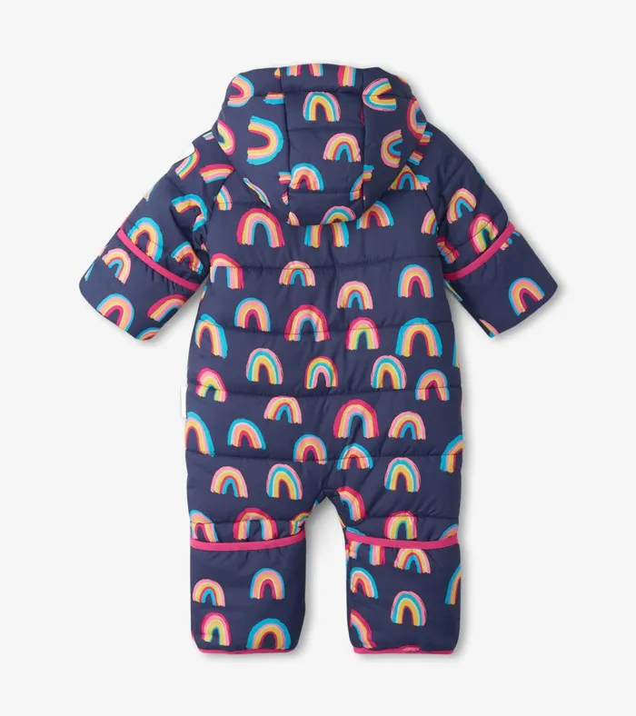 Hatley Vibrant Rainbows Baby Snowsuit Baby and Toddler Outerwear