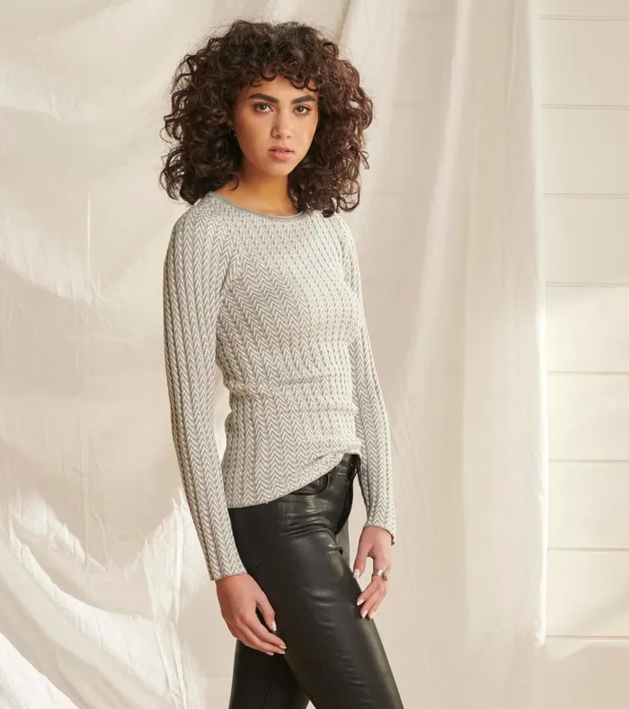 Hatley Zig Zag Sweater 8211 Autumn Solstice Women Sweaters