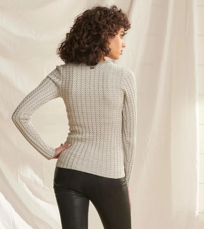 Hatley Zig Zag Sweater 8211 Autumn Solstice Women Sweaters