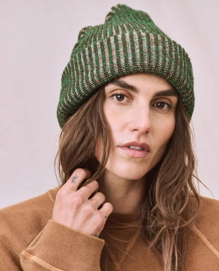 Hats Women039s The Great The Beanie Marled Army Green