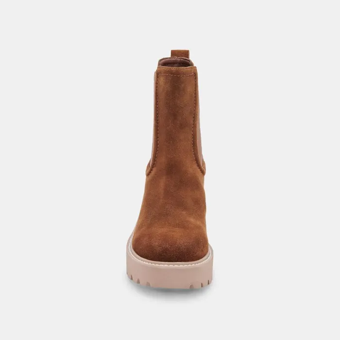 Hawk H20 Wide Booties Dk Brown Suede Dk Brown Suede H2o Women Dolce Vita Boots and Booties