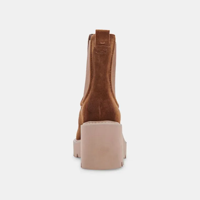 Hawk H20 Wide Booties Dk Brown Suede Dk Brown Suede H2o Women Dolce Vita Boots and Booties
