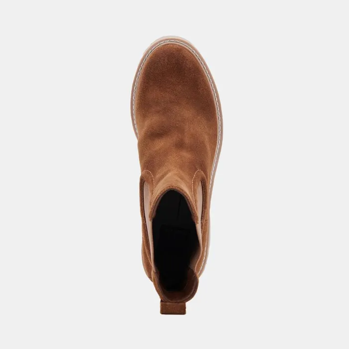 Hawk H20 Wide Booties Dk Brown Suede Dk Brown Suede H2o Women Dolce Vita Boots and Booties