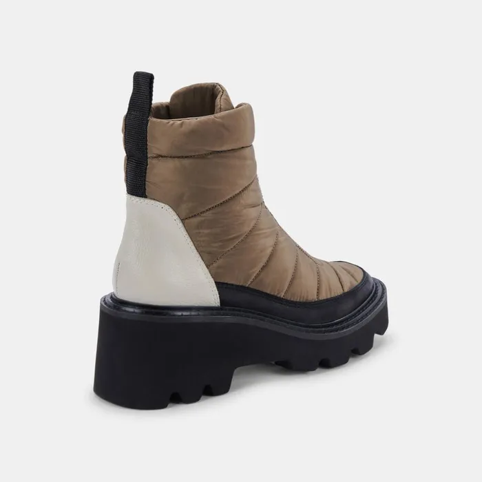 Helki Boots Olive Multi Nylon Women Dolce Vita Boots and Booties