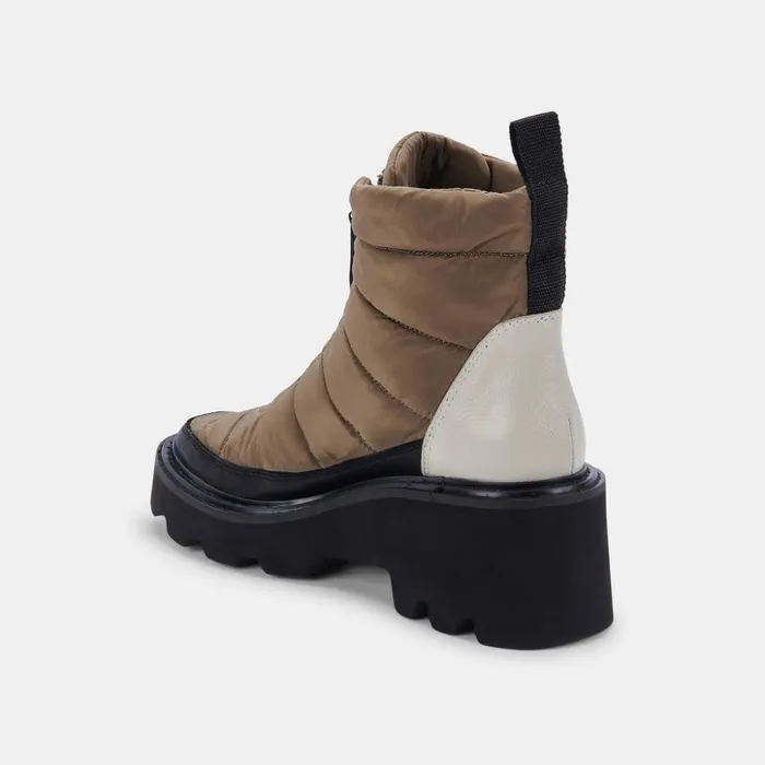 Helki Boots Olive Multi Nylon Women Dolce Vita Boots and Booties