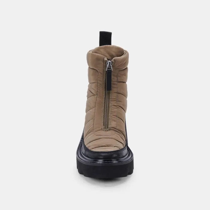 Helki Boots Olive Multi Nylon Women Dolce Vita Boots and Booties