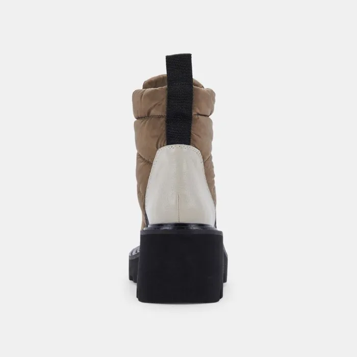 Helki Boots Olive Multi Nylon Women Dolce Vita Boots and Booties
