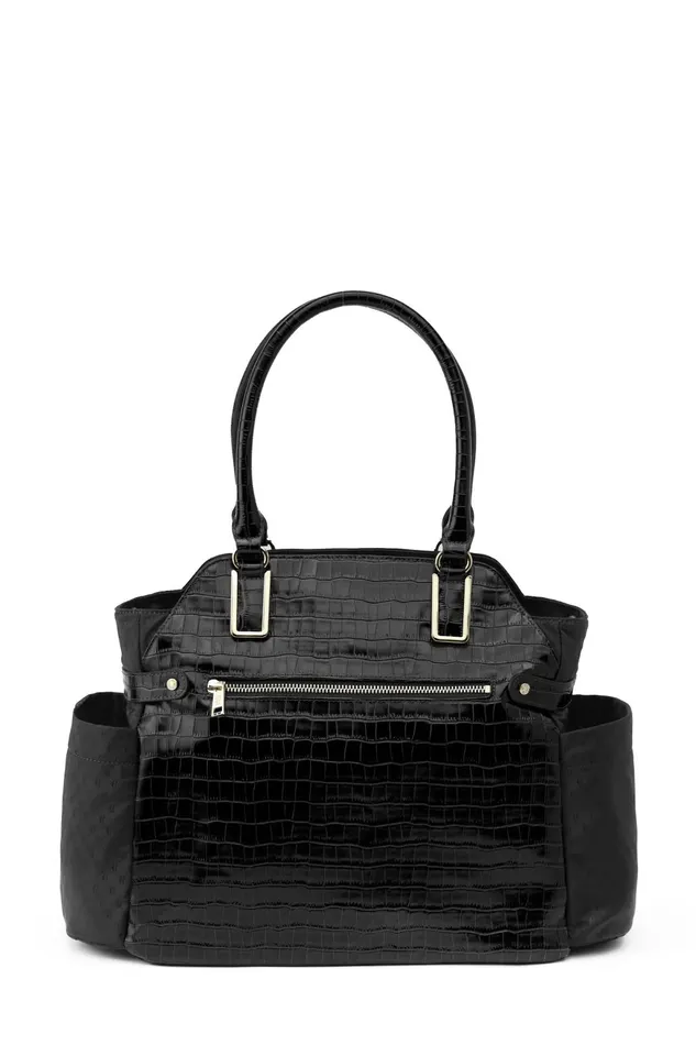 Holland Cooper Baby Changing Bags Women Thames Changing Bag Black Monogram