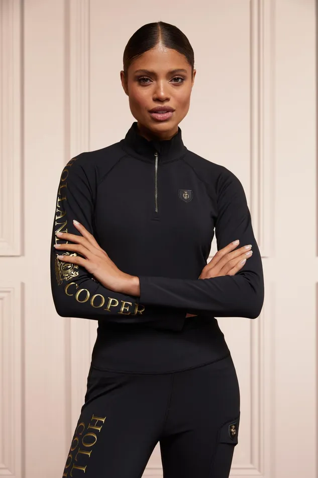 Holland Cooper Base Layers Women Halcot Thermal Base Layer Black
