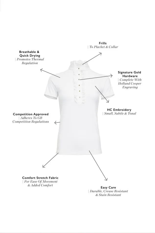 Holland Cooper Base Layers Women Silverton Show Shirt Holland Cooper Base Layers Women Silverton Show Shirt