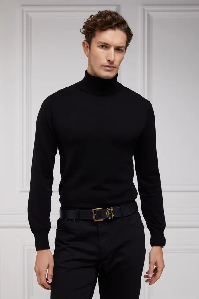 Holland Cooper Belts Men S Classic Belt Black Holland Cooper Belts Men S Classic Belt Black
