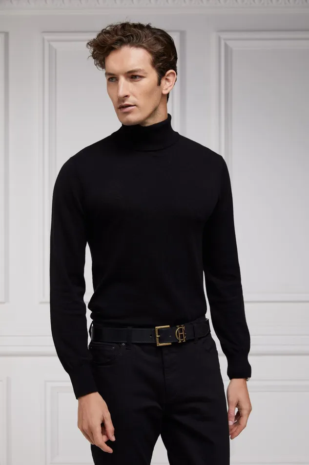 Holland Cooper Belts Men S Classic Belt Black Holland Cooper Belts Men S Classic Belt Black