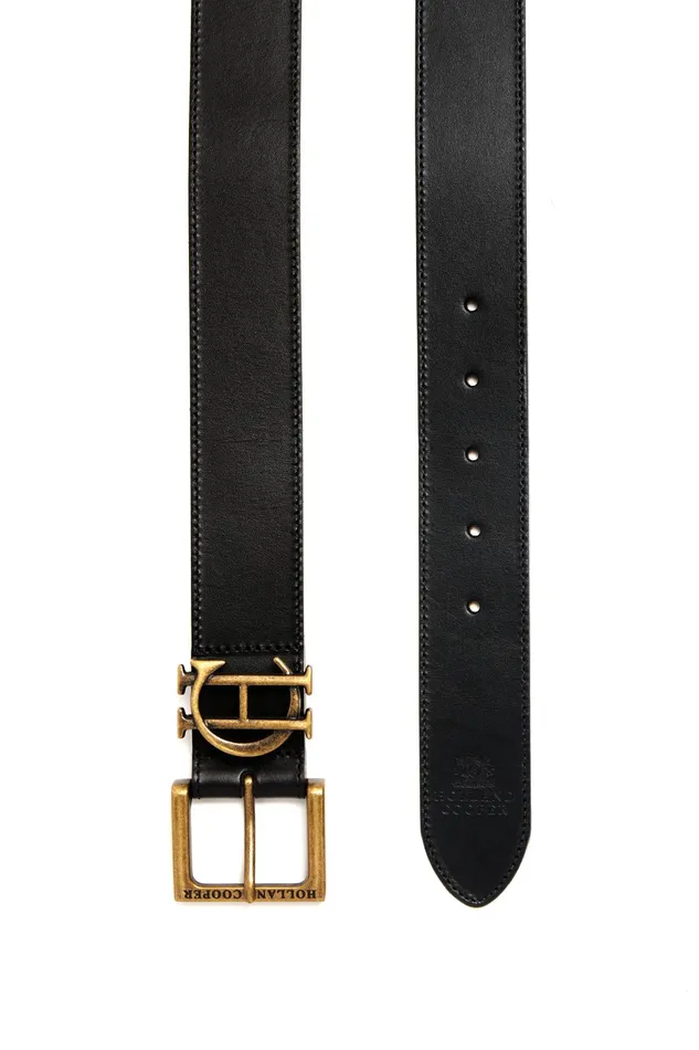 Holland Cooper Belts Men S Classic Belt Black Holland Cooper Belts Men S Classic Belt Black