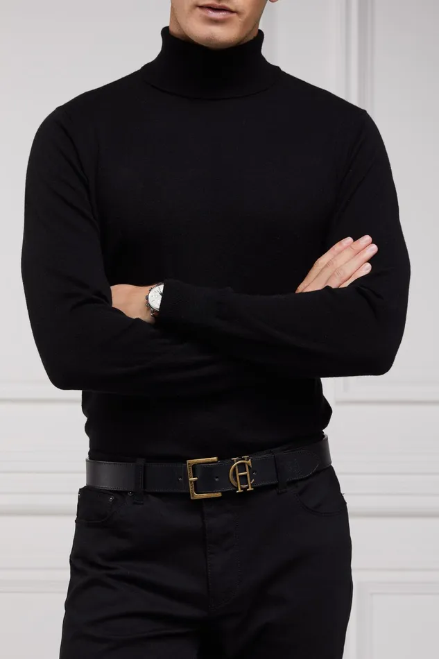 Holland Cooper Belts Men S Classic Belt Black Holland Cooper Belts Men S Classic Belt Black