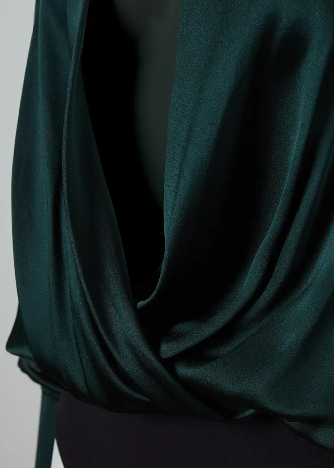 Holland Cooper Bodysuits Women Silk Bodysuit Emerald Holland Cooper Bodysuits Women Silk Bodysuit Emerald