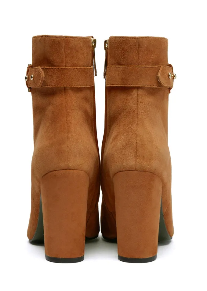 Holland Cooper Boots Women Mayfair Suede Ankle Boot Tan Holland Cooper Boots Women Mayfair Suede Ankle Boot Tan