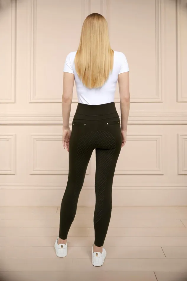 Holland Cooper Breeches Women Cooper Training Breeches Dark Olive Holland Cooper Breeches Women Cooper Training Breeches Dark Olive