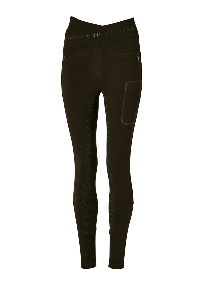 Holland Cooper Breeches Women Cooper Training Breeches Dark Olive Holland Cooper Breeches Women Cooper Training Breeches Dark Olive