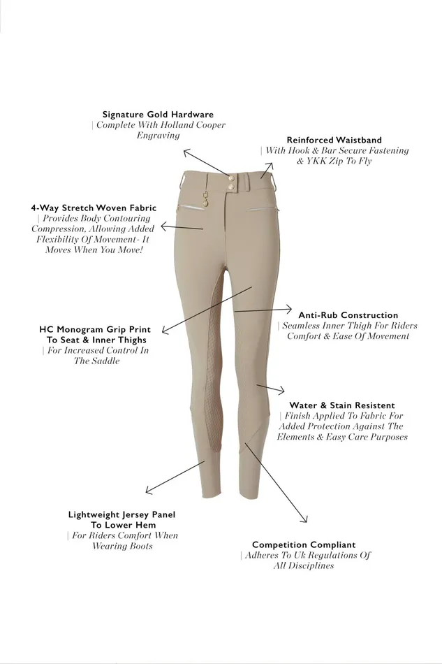 Holland Cooper Breeches Women Windsor Breeches Stone Holland Cooper Breeches Women Windsor Breeches Stone