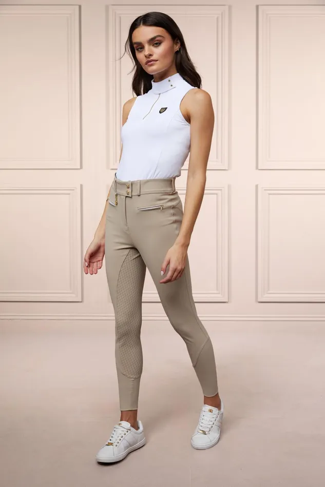 Holland Cooper Breeches Women Windsor Breeches Stone Holland Cooper Breeches Women Windsor Breeches Stone