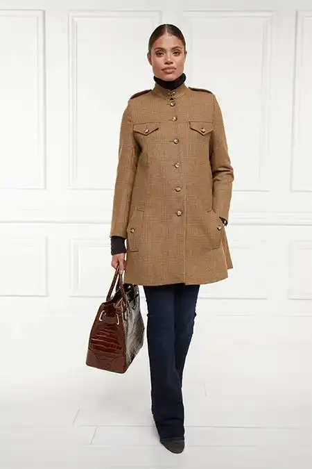 Holland Cooper Capes Women Highbury Cape Coat Tawny