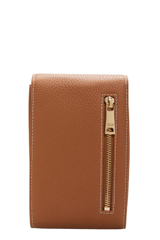 Holland Cooper Clutch Bags Women Knightsbridge Phone Pouch Tan Gold Holland Cooper Clutch Bags Women Knightsbridge Phone Pouch Tan Gold