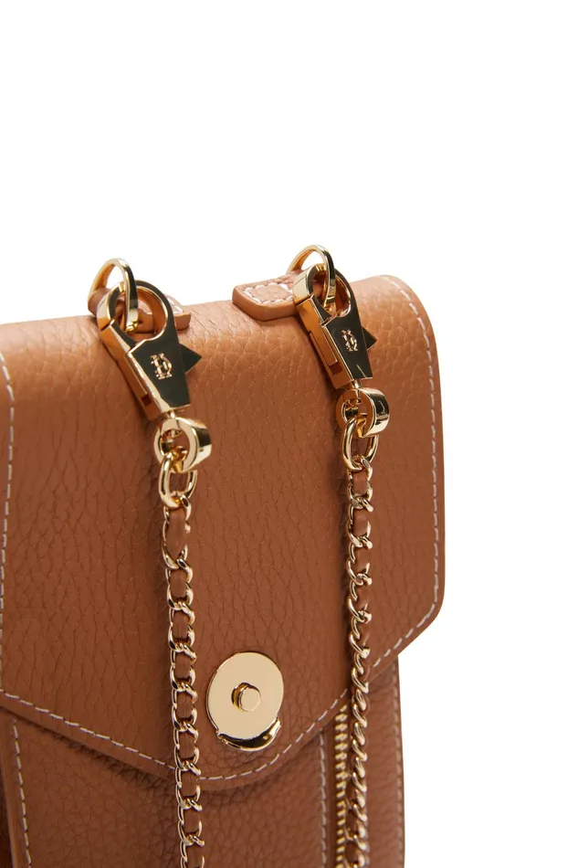 Holland Cooper Clutch Bags Women Knightsbridge Phone Pouch Tan Gold Holland Cooper Clutch Bags Women Knightsbridge Phone Pouch Tan Gold