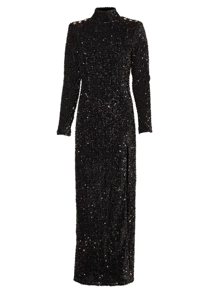 Holland Cooper Dresses Women Cara Sequin Maxi Dress Holland Cooper Dresses Women Cara Sequin Maxi Dress