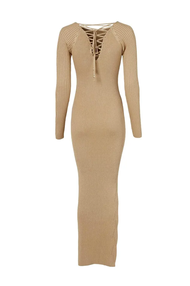 Holland Cooper Dresses Women Jessica Maxi Dress Gold Holland Cooper Dresses Women Jessica Maxi Dress Gold