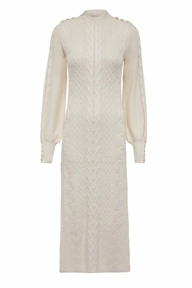 Holland Cooper Dresses Women Rachel Maxi Dress Oatmeal Holland Cooper Dresses Women Rachel Maxi Dress Oatmeal