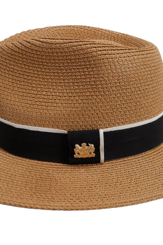 Holland Cooper Hats and Headbands Women Francesca Hat Camel Black Holland Cooper Hats and Headbands Women Francesca Hat Camel Black