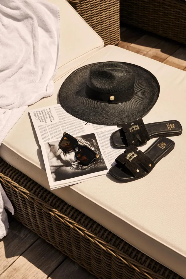 Holland Cooper Hats and Headbands Women Jessica Hat Black Holland Cooper Hats and Headbands Women Jessica Hat Black