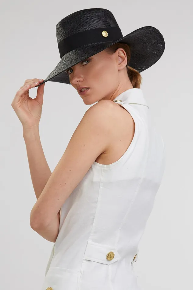 Holland Cooper Hats and Headbands Women Jessica Hat Black Holland Cooper Hats and Headbands Women Jessica Hat Black