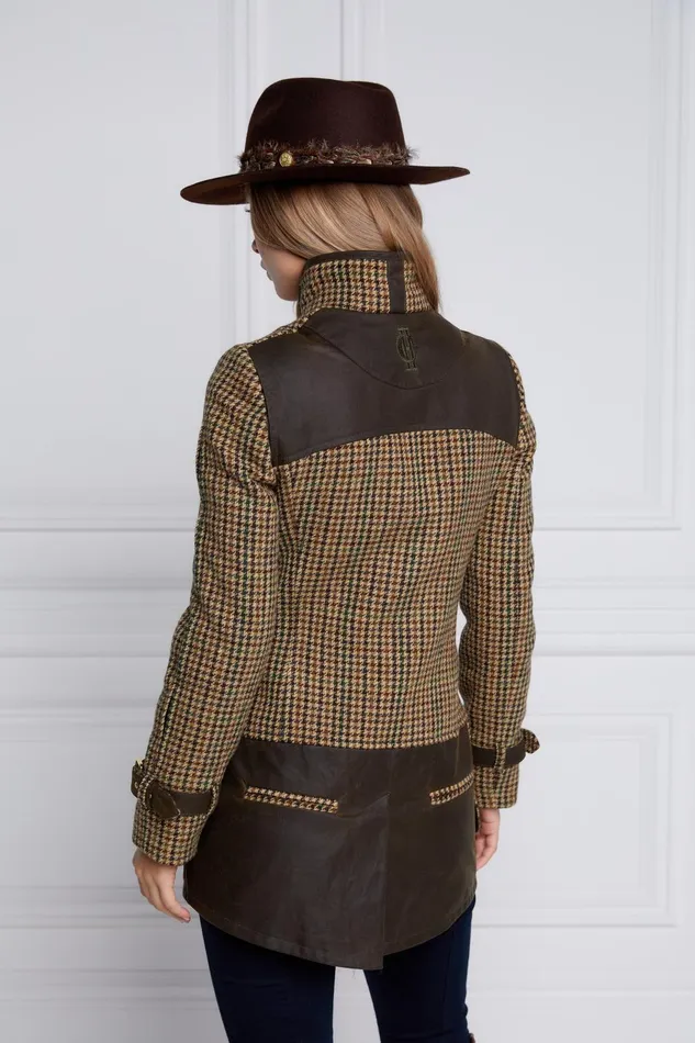 Holland Cooper Jackets Women Balmoral Field Jacket Hailes Green Tweed