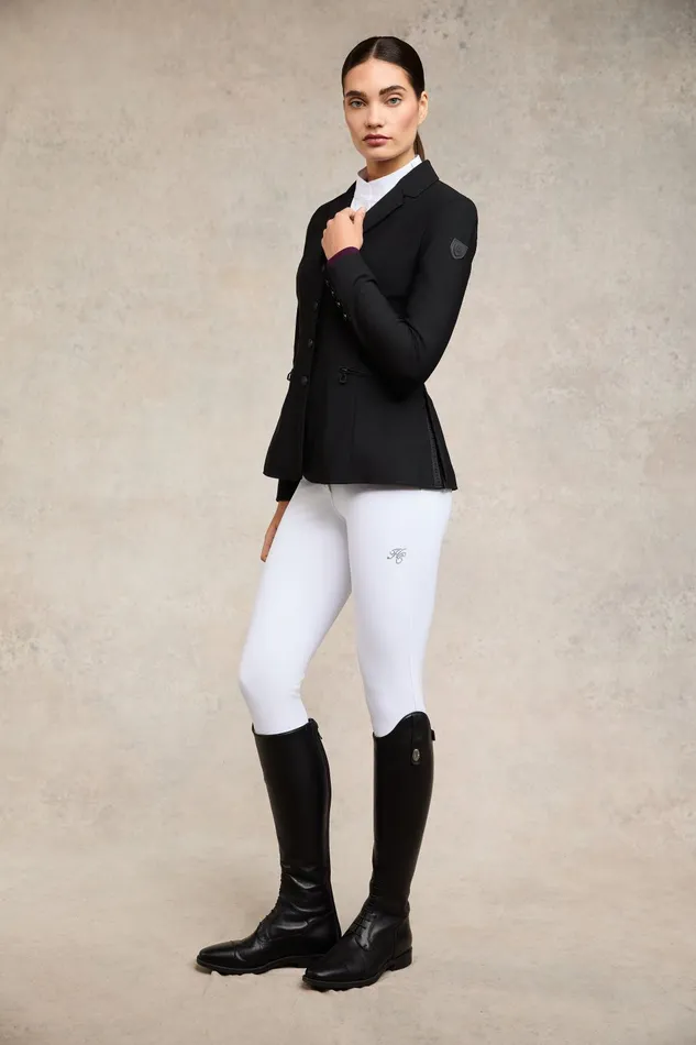 Holland Cooper Jackets Women The Competition Jacket Midnight Black Holland Cooper Jackets Women The Competition Jacket Midnight Black