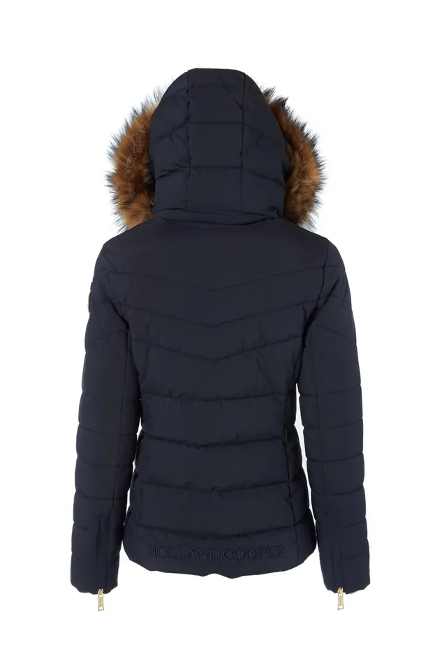 Holland Cooper Jackets Women Whistler Puffer Jacket Ink Navy