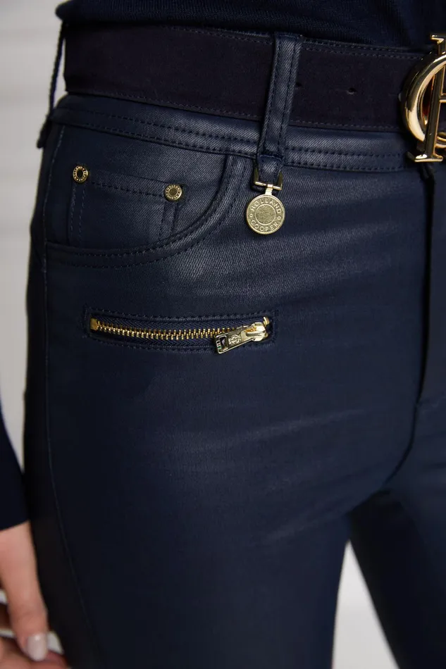 Holland Cooper Jeans Women Coated Jodhpur Jean Navy Holland Cooper Jeans Women Coated Jodhpur Jean Navy