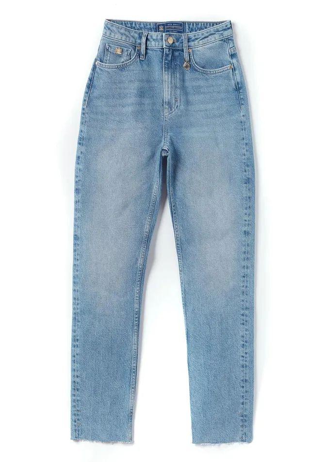 Holland Cooper Jeans Women High Rise Slim Jean Vintage Indigo Holland Cooper Jeans Women High Rise Slim Jean Vintage Indigo