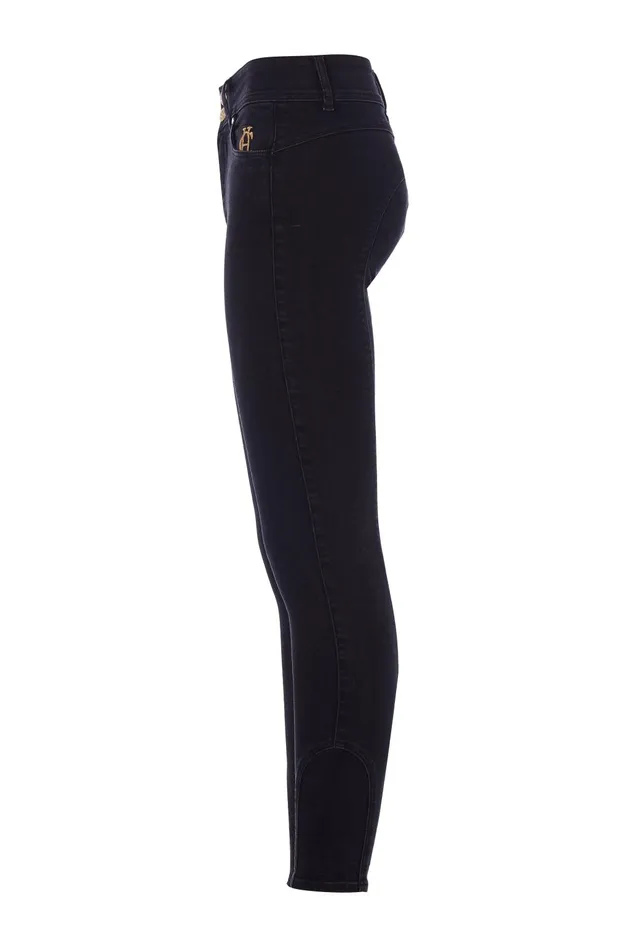 Holland Cooper Jeans Women Jodhpur Jean Washed Black Holland Cooper Jeans Women Jodhpur Jean Washed Black