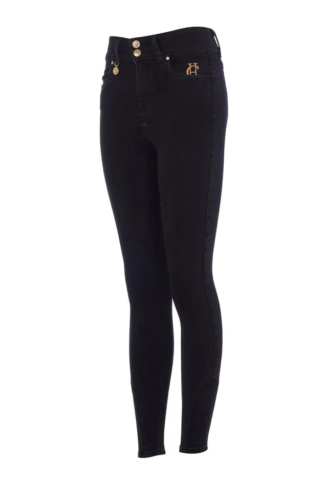 Holland Cooper Jeans Women Jodhpur Jean Washed Black Holland Cooper Jeans Women Jodhpur Jean Washed Black