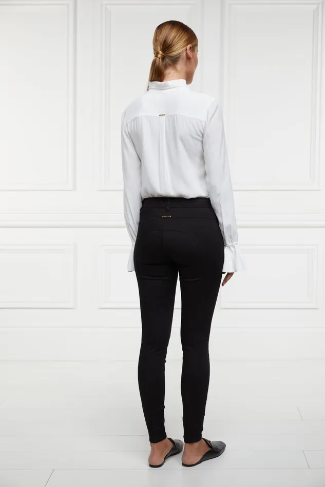 Holland Cooper Jeans Women MidRise Jodhpur Jean Black Holland Cooper Jeans Women MidRise Jodhpur Jean Black