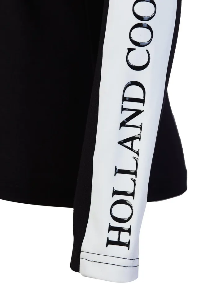 Holland Cooper Knitwear And Thermals Women Thermal Ski Panel Base Layer Black Holland Cooper Knitwear And Thermals Women Thermal Ski Panel Base Layer Black